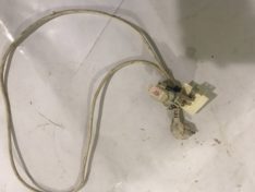 кабель с вилкой и конденсатором реле на Indesit PWSC 6108 W