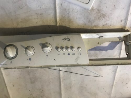 панель кнопки Whirlpool AWG 860
