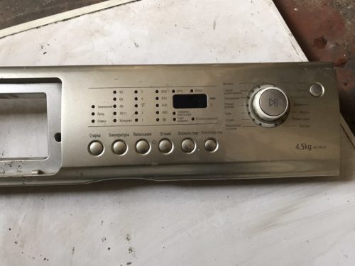 панель кнопки Samsung WF-F854S